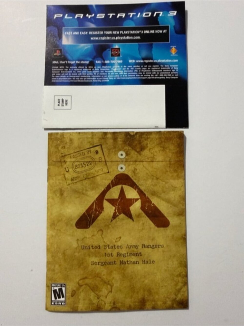 Resistance Fall of Man PS3 Complete w/ Case Manual Inserts - Picture 5 of 5